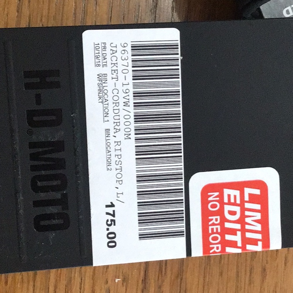 Harley Davidson Moto jacket  (never wore) - Picture 12 of 12